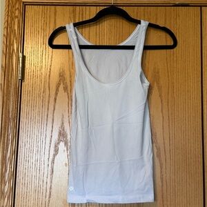 Lululemon White Tank Top